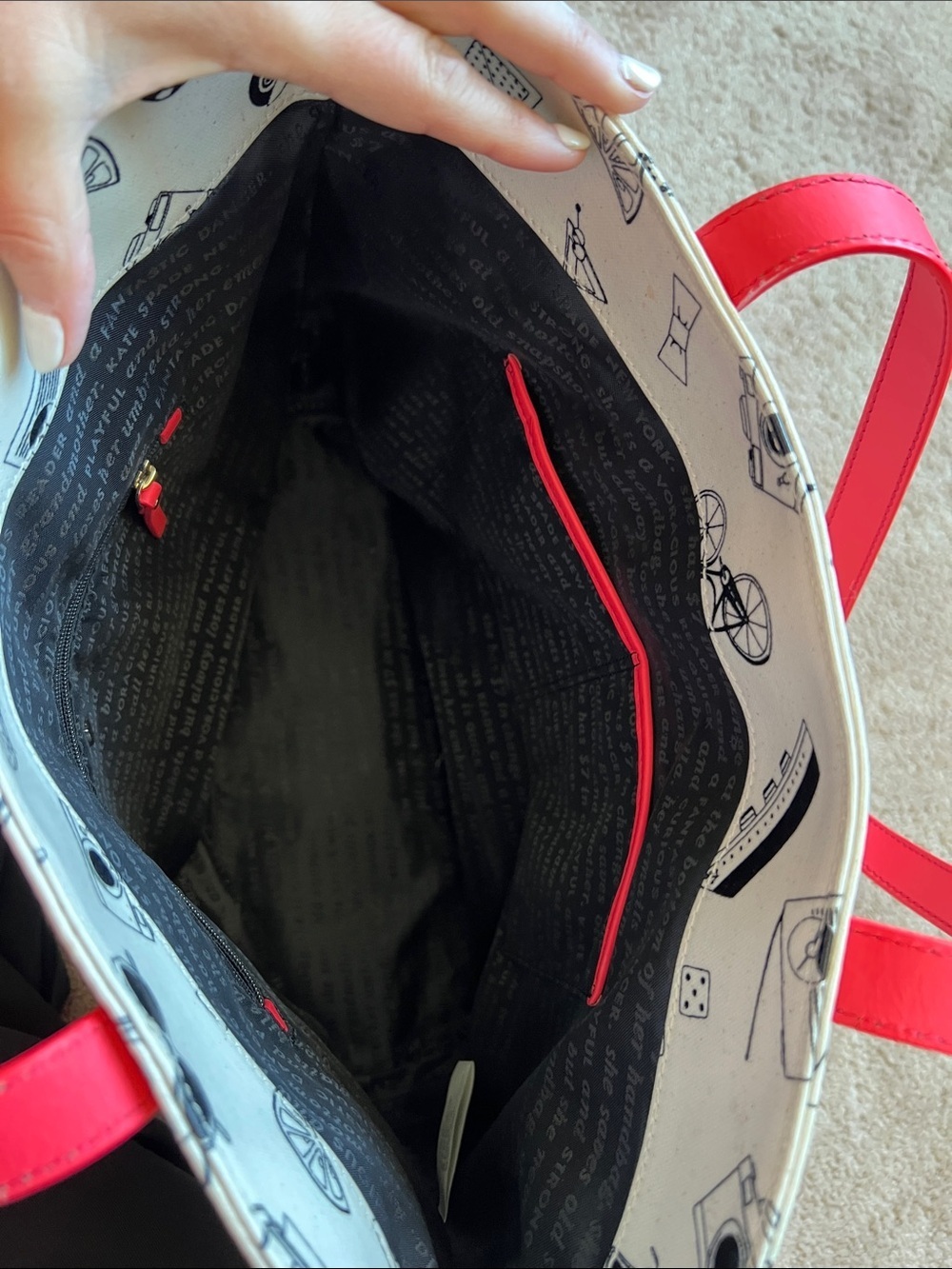 Kate Spade New York Things We Love Collection Tote Bag - Picture 7 of 8